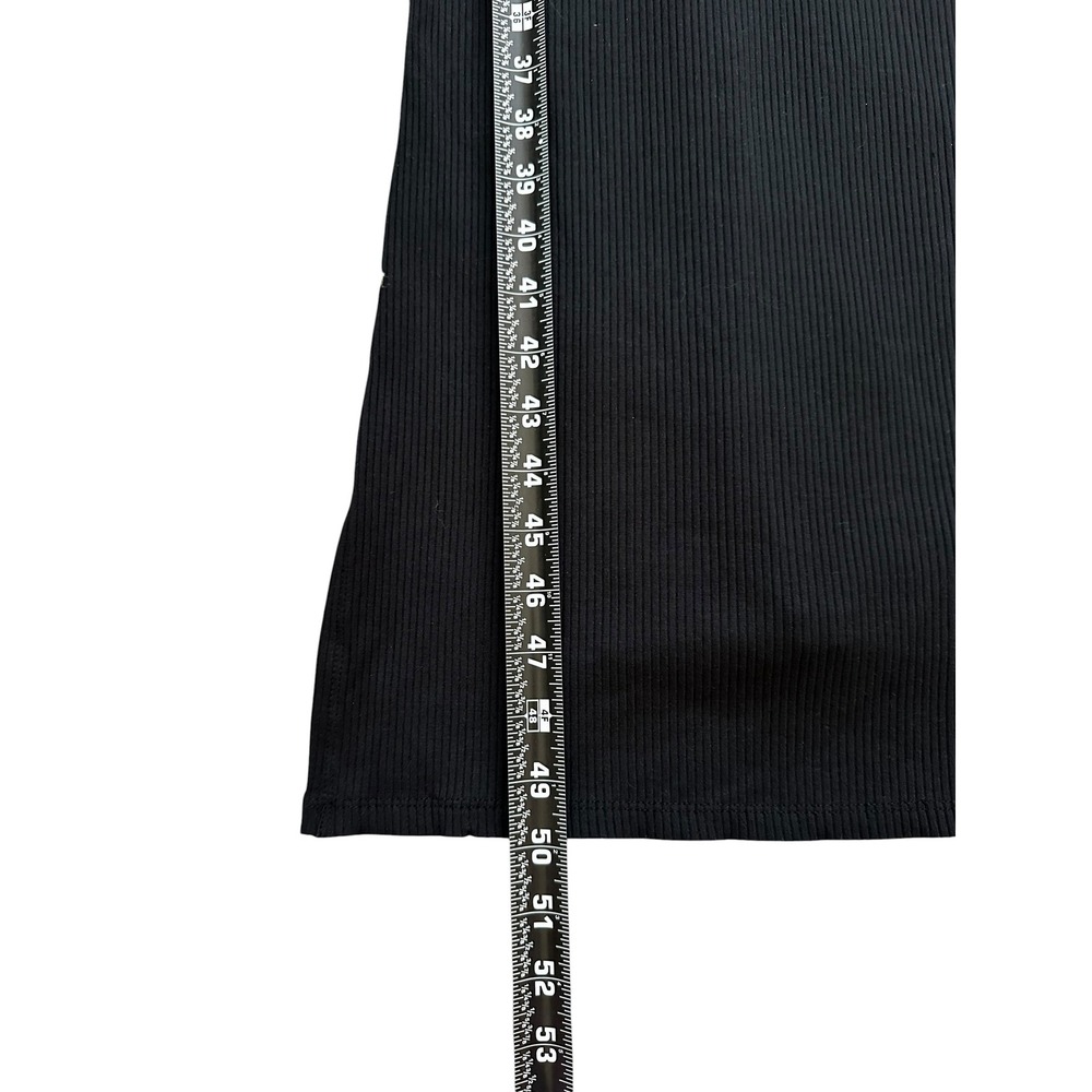 Resortcore Bromelia Paraty Ribbed Black Maxi Swim Dress Modal Medium - Picture 4 of 7
